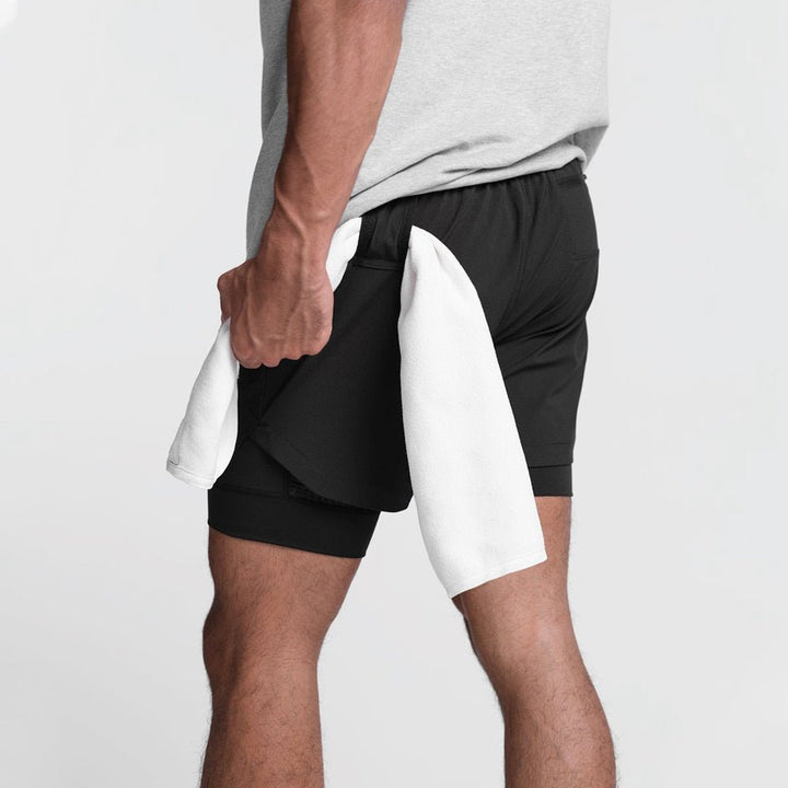 Sport Shorts für Herren - Premium Shorts mit Handy Tasche