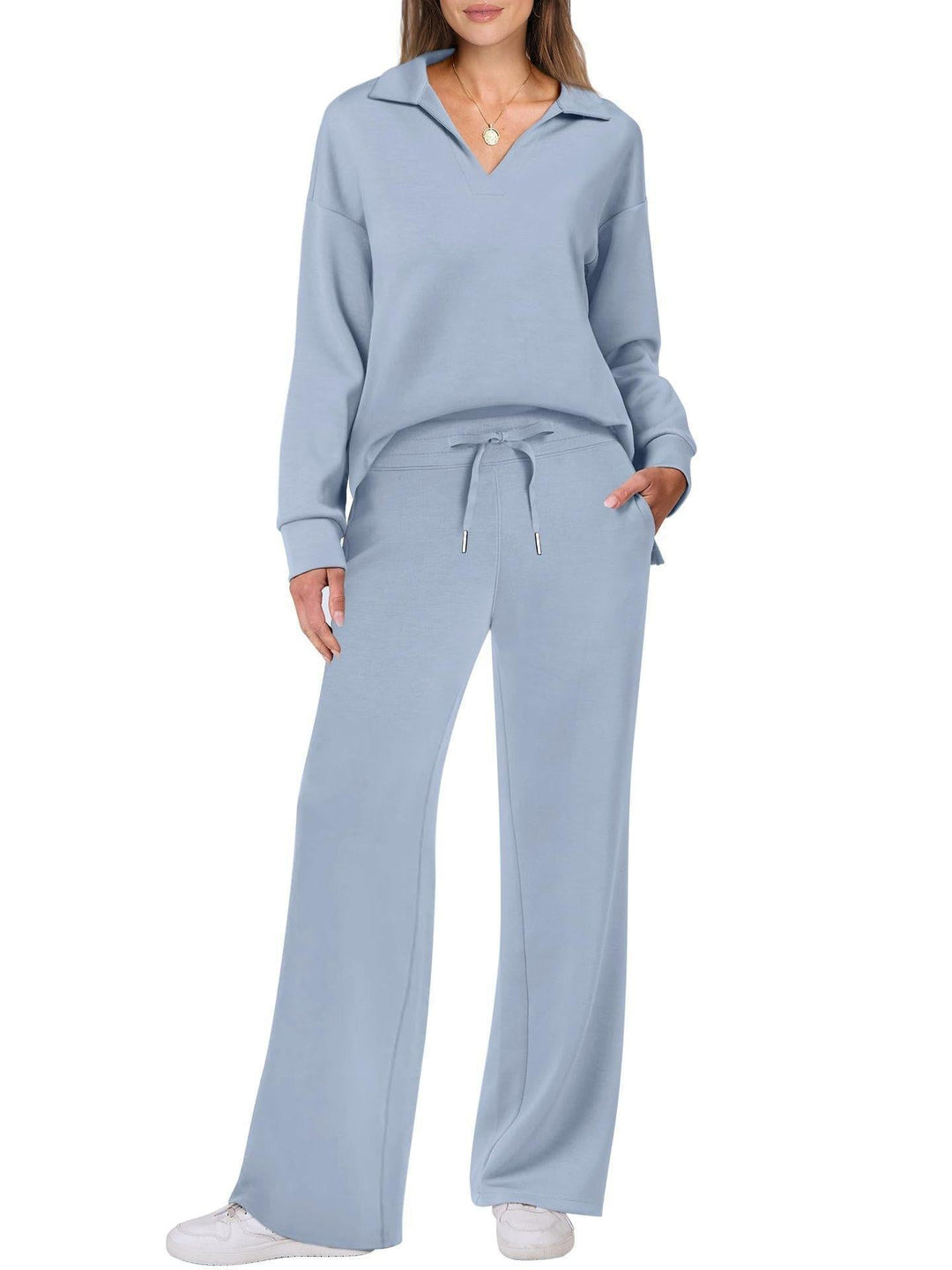 Zweiteiler für Damen - Bequemes Twin Set für zu Hause & Reise