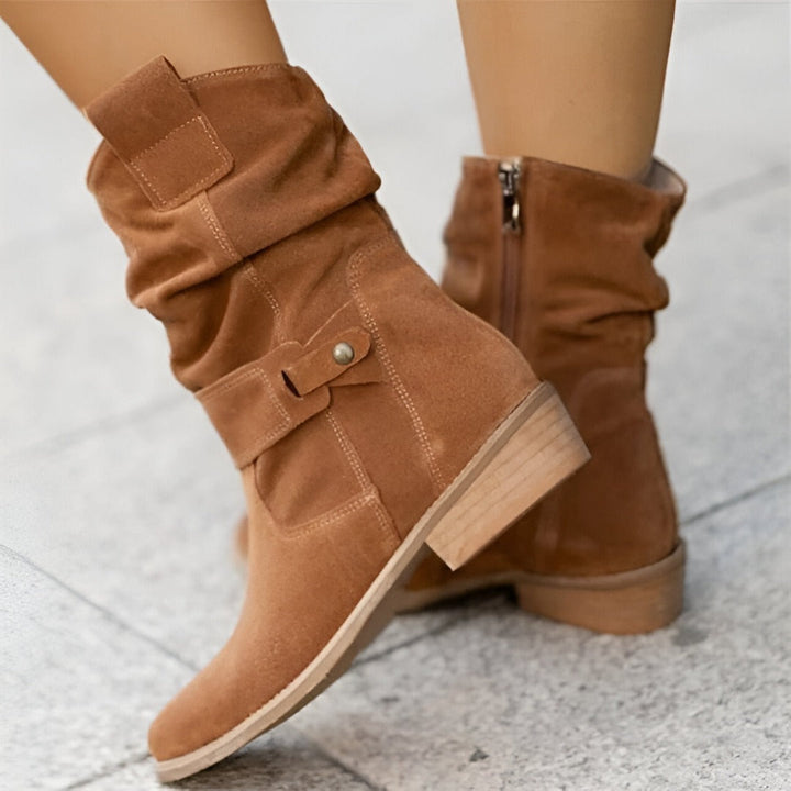Stiefeletten für Damen – Komfortable Winter Boots mit Weichem Fußbett
