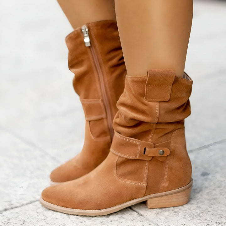 Stiefeletten für Damen – Komfortable Winter Boots mit Weichem Fußbett