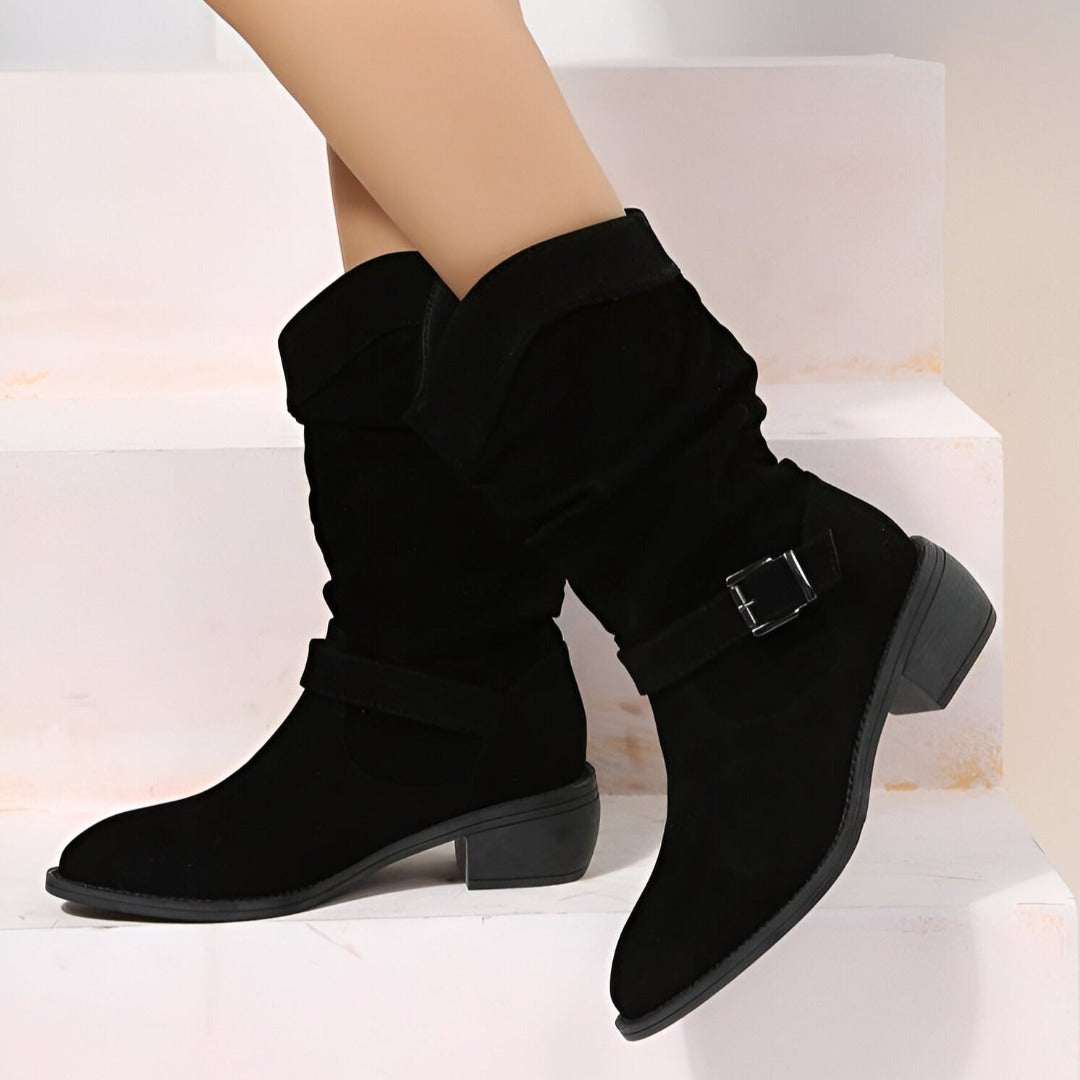 Stiefeletten für Damen – Komfortable Winter Boots mit Weichem Fußbett