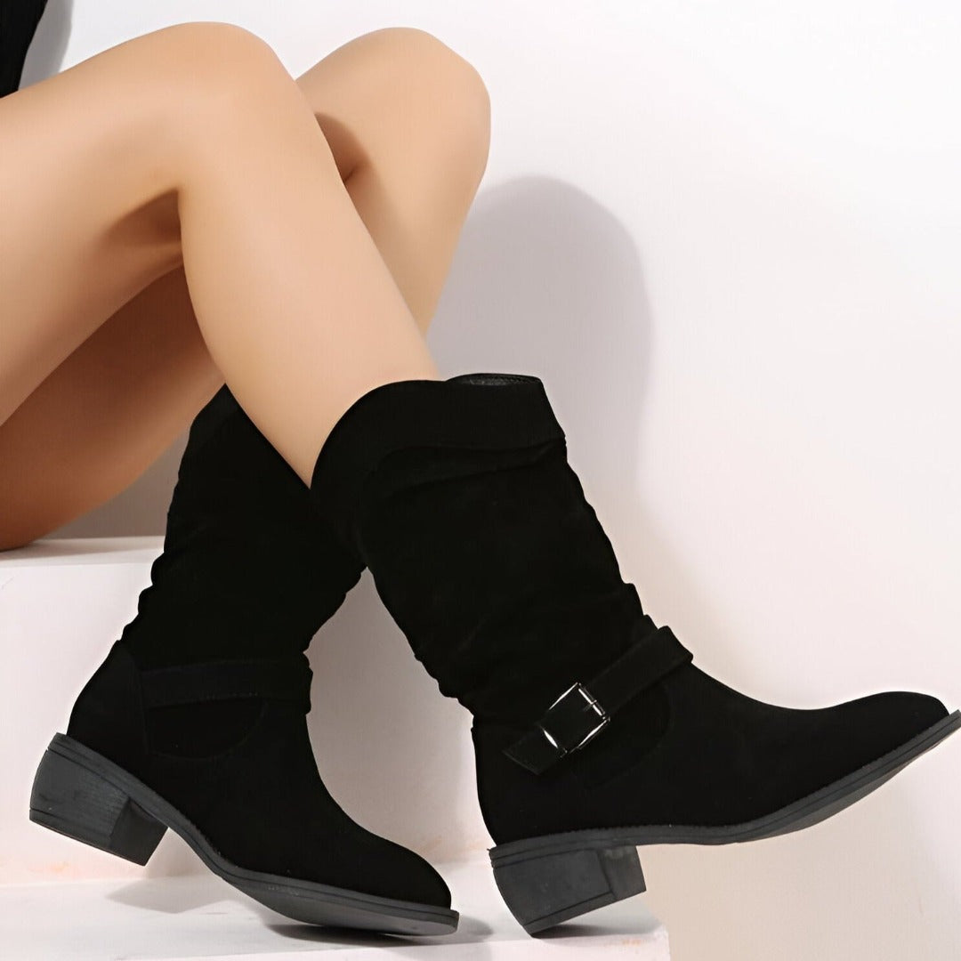 Stiefeletten für Damen – Komfortable Winter Boots mit Weichem Fußbett