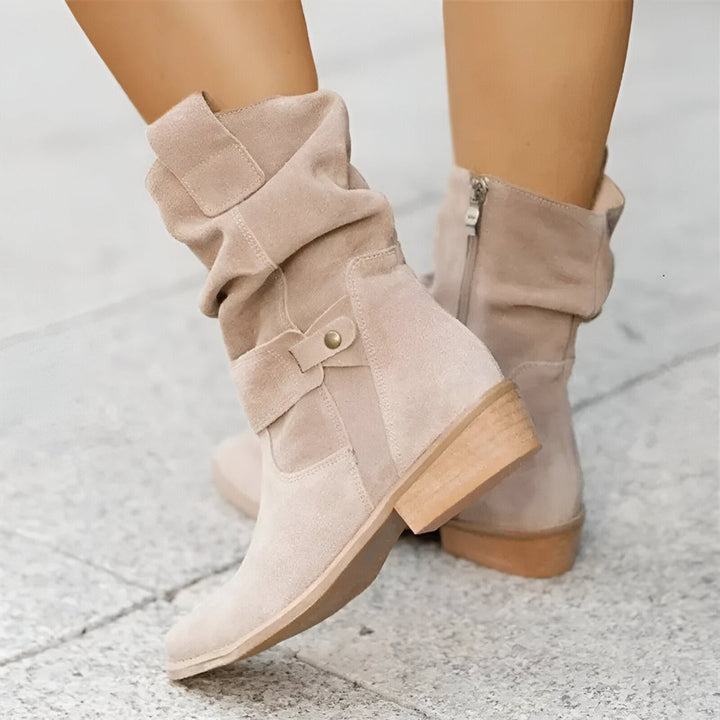 Stiefeletten für Damen – Komfortable Winter Boots mit Weichem Fußbett