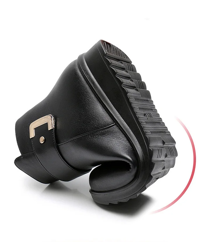 Stiefeletten mit Orthopädischer Einlage für Damen - Fleece Gefütterte Boots für den Winter