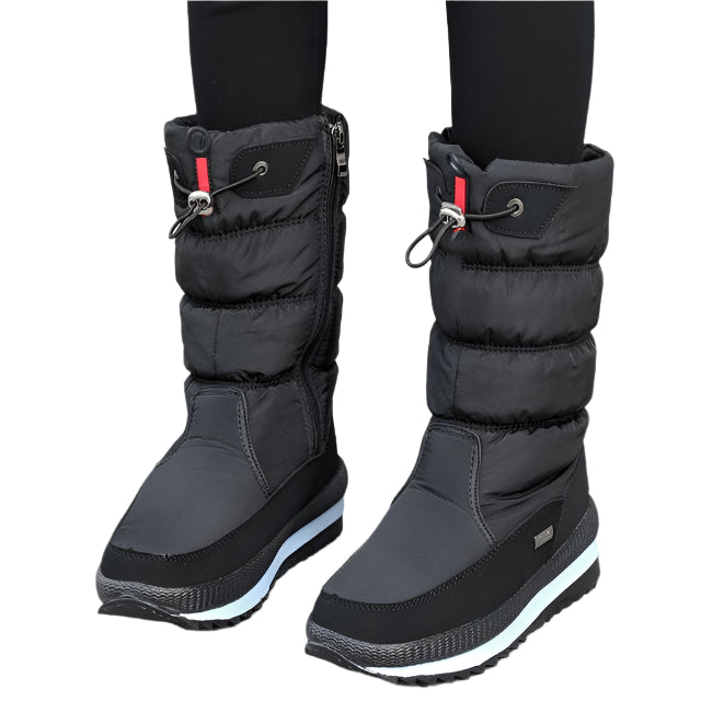 Après-Ski Stiefel für Damen - Gefütterte & Wasserabweisende Schneeboots für Winterurlaub & Schnee