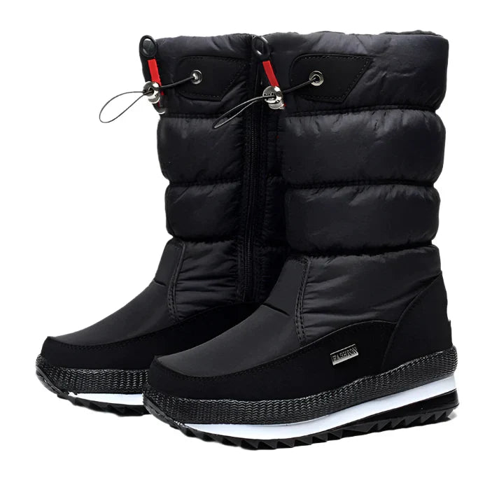 Après-Ski Stiefel für Damen - Gefütterte & Wasserabweisende Schneeboots für Winterurlaub & Schnee