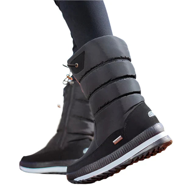 Après-Ski Stiefel für Damen - Gefütterte & Wasserabweisende Schneeboots für Winterurlaub & Schnee