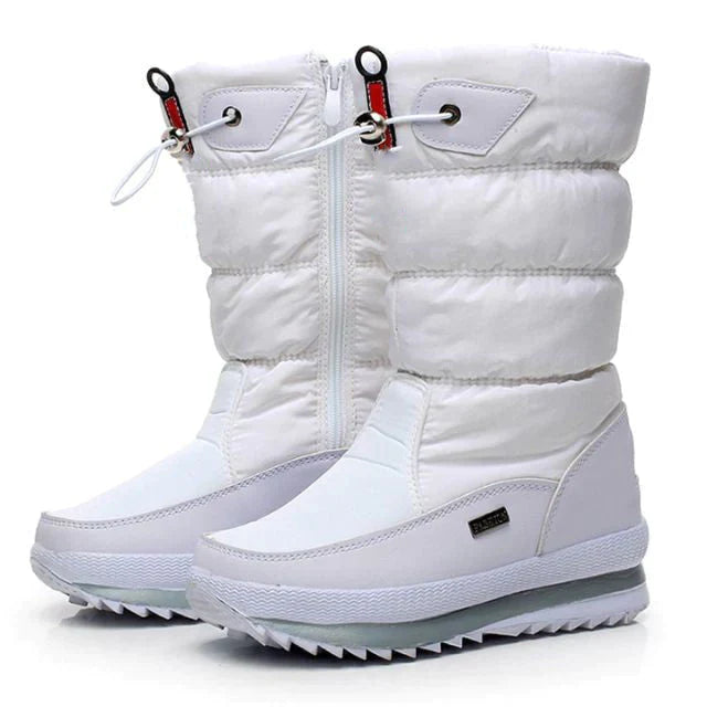 Après-Ski Stiefel für Damen - Gefütterte & Wasserabweisende Schneeboots für Winterurlaub & Schnee
