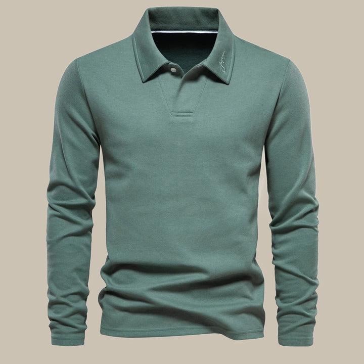 Gents Premium Polo | Stilvolles Basic-Poloshirt mit langen Ärmeln für Herren