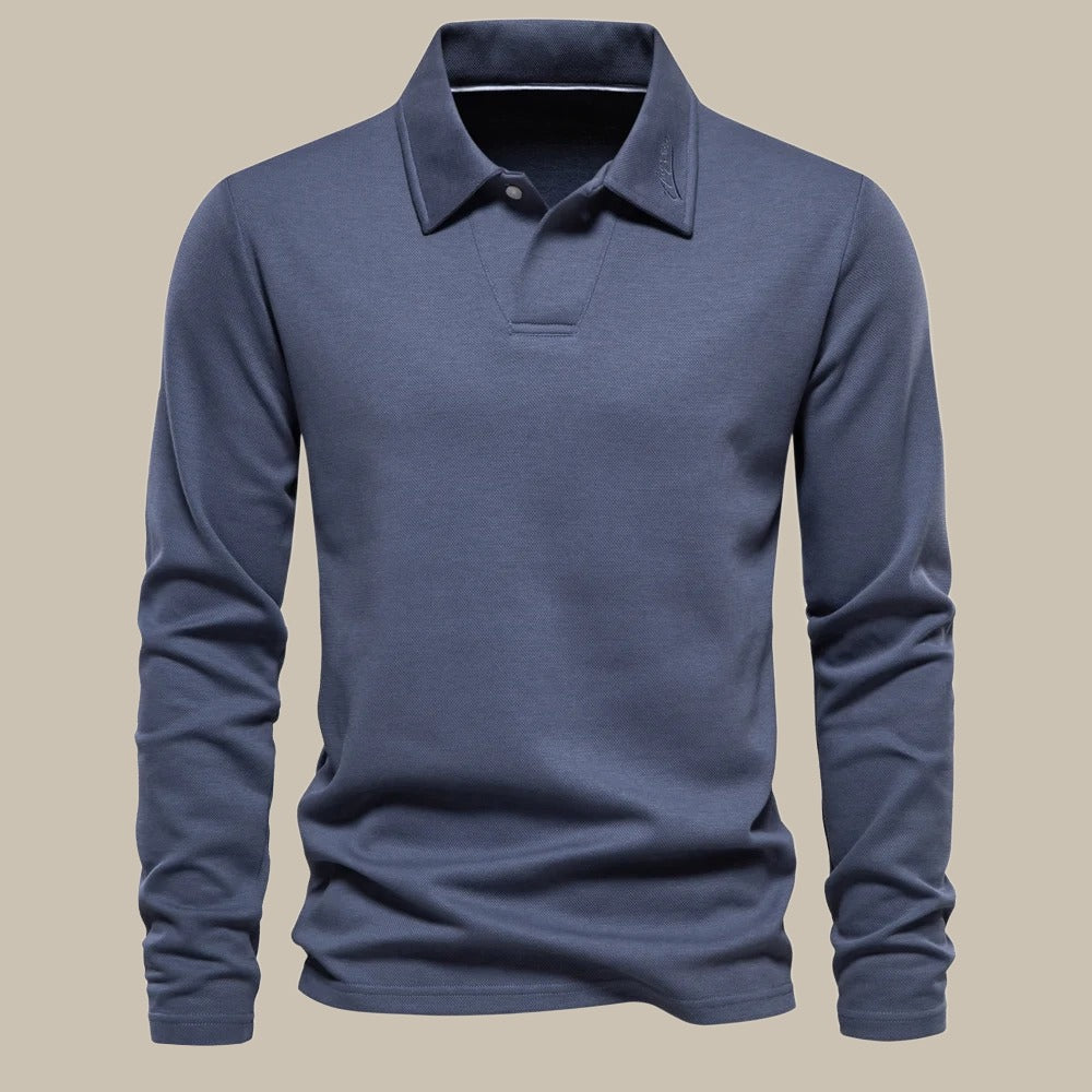Gents Premium Polo | Stilvolles Basic-Poloshirt mit langen Ärmeln für Herren