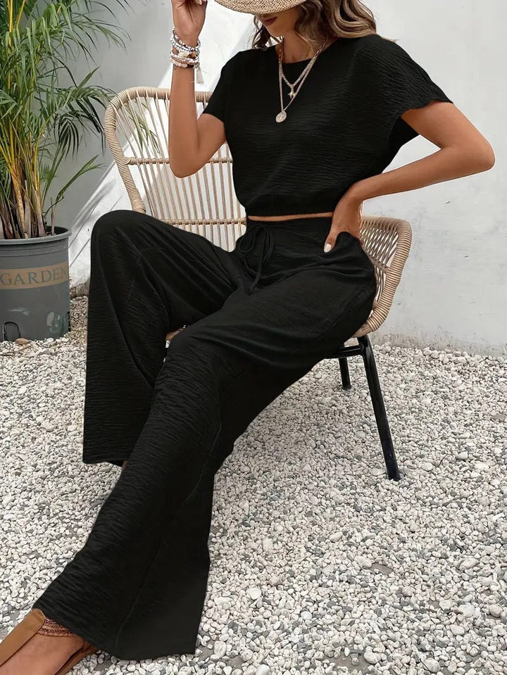Zweiteiler für Damen - Bequeme Twin Set mit Top und Sommerhose