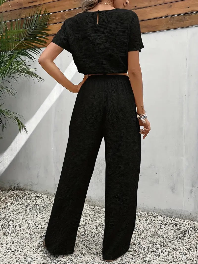 Zweiteiler für Damen - Bequeme Twin Set mit Top und Sommerhose