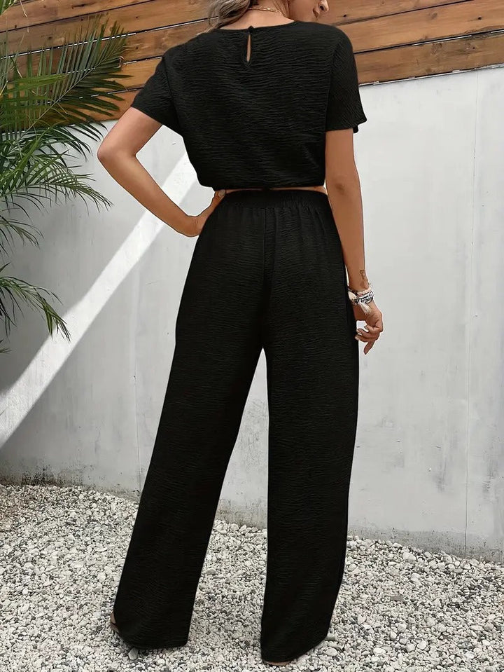 Zweiteiler für Damen - Bequeme Twin Set mit Top und Sommerhose