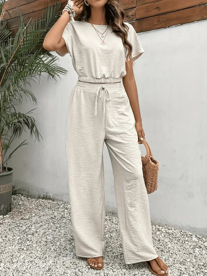 Zweiteiler für Damen - Bequeme Twin Set mit Top und Sommerhose